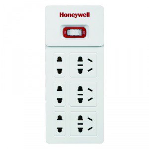 Honeywell 霍尼韦尔 EPX1006R 红色力量 电源插座（2米、6位总控、新国标） 39元（易迅网上海站）