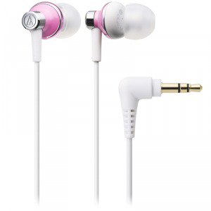 铁三角 ATH-CK303M 入耳式耳机 粉红色款 易迅网特价99元