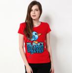 BESTLUCK 女款T恤 动物系列：我是一只小小鸟 红色  29元