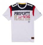 李宁LI-NING运动生活系列男短袖T恤ATSF397-1 白色 断码 39元