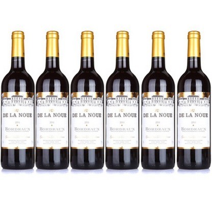 法国原瓶进口 波尔多法定产区德拉诺2011干红葡萄酒 750ml*6瓶  248元包邮限西北